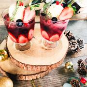 色鮮やかな「ミックスベリーのクリスマスドリンク」で乾杯！【柏原歩のトレンドレシピ】