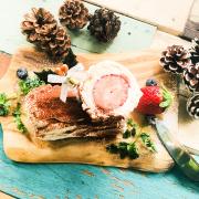 今からでも作れるクリスマスケーキ「ブッシュドノエル」の簡単レシピ【柏原歩のトレンド