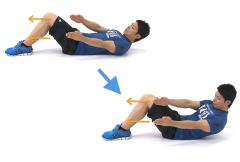 冬の食べ過ぎポッコリお腹がすっきり！1日1分、捻るだけエクササイズ