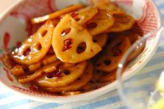 シャキシャキ食感がたまらない！ ごはんが進む「レンコンのきんぴら」