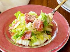 旬の白菜をグンとおいしく！「白菜と生ハムのマリネ」や「クリーム煮」など、白菜の甘み
