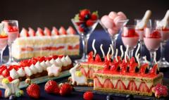人気の「ナイトスイーツブッフェ」が限定復活　いちごの日には特別メニューも