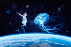 「海月銀河」でクラゲに包まれる浮遊感を体感！海遊館に新クラゲエリアOPEN