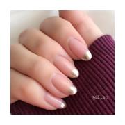 まっすぐが大人可愛い♡セルフで簡単“直線フレンチ”ネイル