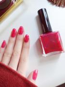 女っぽさアップ♡何気ない日常が華やかになる赤ネイルカタログ