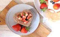 帰宅後10分で作れるバレンタインレシピ！ 「簡単ココアクリームケーキ」【今日の時短ごは