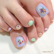 オシャレは足先から♡みんなの春待ちフットネイル集