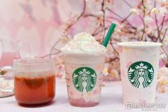 スタバ、さくらドリンクが“最強ビジュアル”　華やかピンク＆もちもちソースで春気分＜