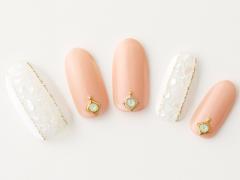 【365日ネイル】オンタイムにもバカンスにも！ほんのりエキゾチックデザインネイル |