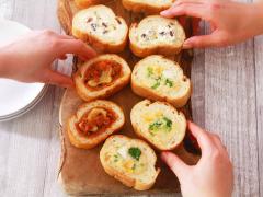 フランスパンに具材を詰めるだけ！冷めてもおいしい「スタッフドバゲット」がお花見弁当