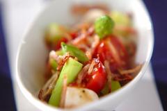 旬のアスパラをさっぱり味でいただく！ 「アスパラのサラダ」