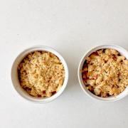 デキる女子の褒められレシピ♡メープルシロップを使った「アップルクランブル」の作り方