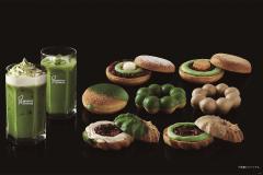 ミスド、宇治茶専門店コラボの抹茶ドーナツ＆ドリンク登場　香り高い“宇治一番摘み茶”