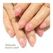 デートに最適♡上品さが素敵なピンクのハンド＆フットネイル