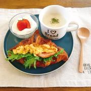 簡単パンに挟むだけ！「＃クロワッサンサンド」のアイデア6選