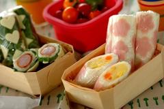 かわいい＆食べやすい！ ピクニックにぴったりの「ロールサンド」