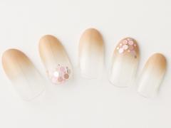 ベージュネイルデザイン｜グラデーション・フレンチ・ラメ・・・春のベージュネイルまと