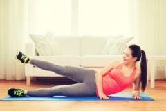 寝ながらタレ尻を解消！フロアバレエエクササイズ