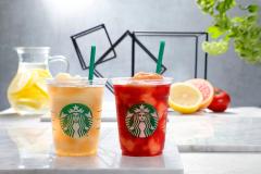 スタバ、新フローズンティー2種登場　トマトの意外な組み合わせも