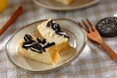 オーブンに入れるまでわずか10分！ 「ザクザククッキー入りバナナチーズケーキ」