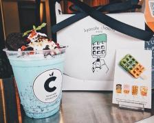 “チョコミン党”にはたまらない！京都の抹茶カフェにSNS映え夏限定メニュー