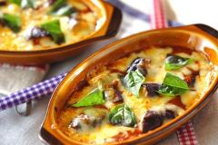 時短×簡単×おいしいの三拍子！ オーブンにお任せ「ナスグラタン」