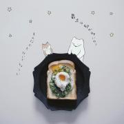 可愛くて美味しそう♡#もちこのパンイチの朝パンレシピ6選 -