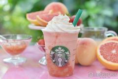 スタバ、夏の新フラペチーノは爽やかフルーティー　ピンクの見た目も可愛い！＜試飲レポ
