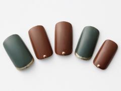 【365日ネイル】9月ラストデーはしっとりネイルで…秋深い印象のモードネイル |