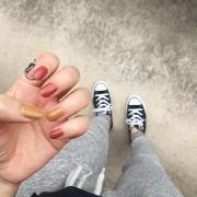 何色にする？季節先取りのおしゃれ見え秋色プチプラネイル -