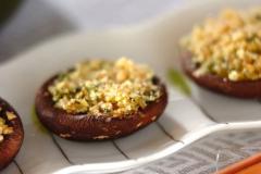 芳ばしい香りが食欲をそそる！ 「シイタケのパン粉焼き」