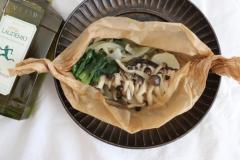 【食べ痩せレンチンレシピ】10分で完成！鮭と秋野菜のレンジ蒸し - ビューティーガール