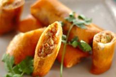 外はパリッ、中はトロッ！ アツアツがおいしい「豚肉とキャベツの春巻き」 - ビューティー