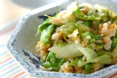 シャキシャキ食感が美味しい！ 「レタスチャーハン」 - ビューティーガール