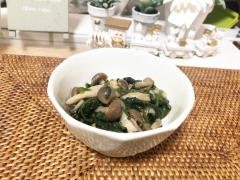 料理初心者さんも簡単に！ほうれん草としめじのバター醤油ソテー♡ - ビューティーガール