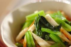 あともう一品！にぴったり 10分で完成「小松菜とちくわの簡単和え」 - ビューティーガール