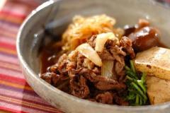 牛こま肉で気軽に！ 「フライパンすき焼き」 - ビューティーガール