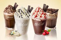 マックカフェ、ホワイトチョコフラッペが登場　雪がモチーフの贅沢な味わい - ビューティ
