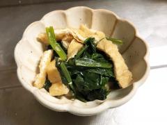 鉄分不足のあなたに♡簡単！さくっと作れる「ほうれん草と油あげの煮浸し」 - ビューティ