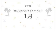 2019年1月の運勢は？読んで元気になるアロハ星占い