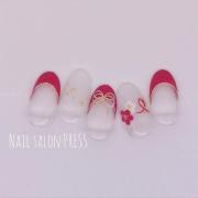 お正月・ブライダルにも♡和風で可愛い水引きネイル特集 -