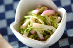 サッパリとした味わいで箸休めにおすすめ！ 「カマボコの酢の物」 - ビューティーガール