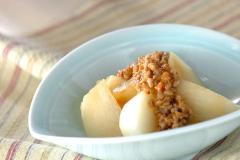 粒マスタードが隠し味！ 濃厚肉みそがおいしい「カブの肉みそがけ」 - ビューティーガール