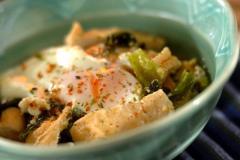 トロトロ卵を絡めていただく！ 「小松菜の卵とじ」 - ビューティーガール