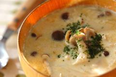 寒い日に飲みたい！ 「キノコたっぷり豆乳スープ」 - ビューティーガール