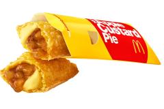 マクドナルド「ホットアップルカスタードパイ」 定番パイが史上初めての味わいに - ビュー