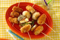 柔らかくてジューシー！ 「豚こまde揚げない串カツ」 - ビューティーガール