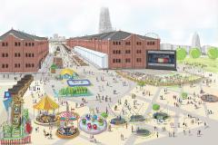 「ヨコハマフリューリングスフェスト2019」横浜赤レンガ倉庫でビール＆グルメと春の訪れを