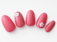 【365日ネイル】パッと華やいでテンションもUP！ローズピンクで1週間を元気にスタート！