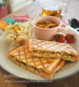 桜の下でオシャレランチを♡お花見弁当にぴったりな“ホットサンド”レシピ10選 -